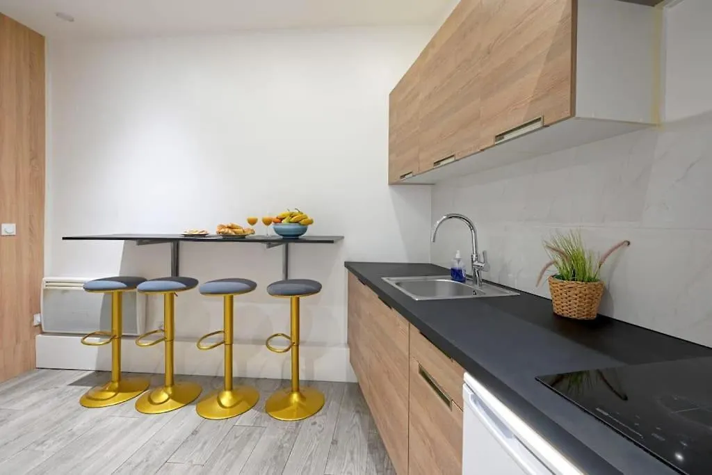 Modern Studio- Francois Mitterand Library Apartment Paris